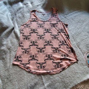 LulaRoe fitted tank top - size 3x